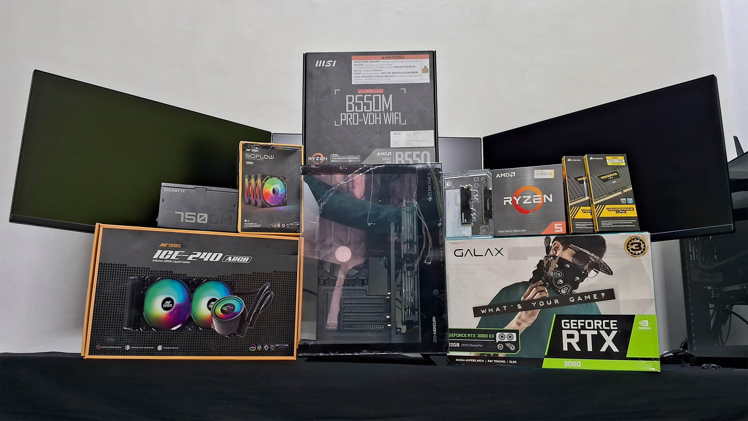 Compact Workstation Rig - View A