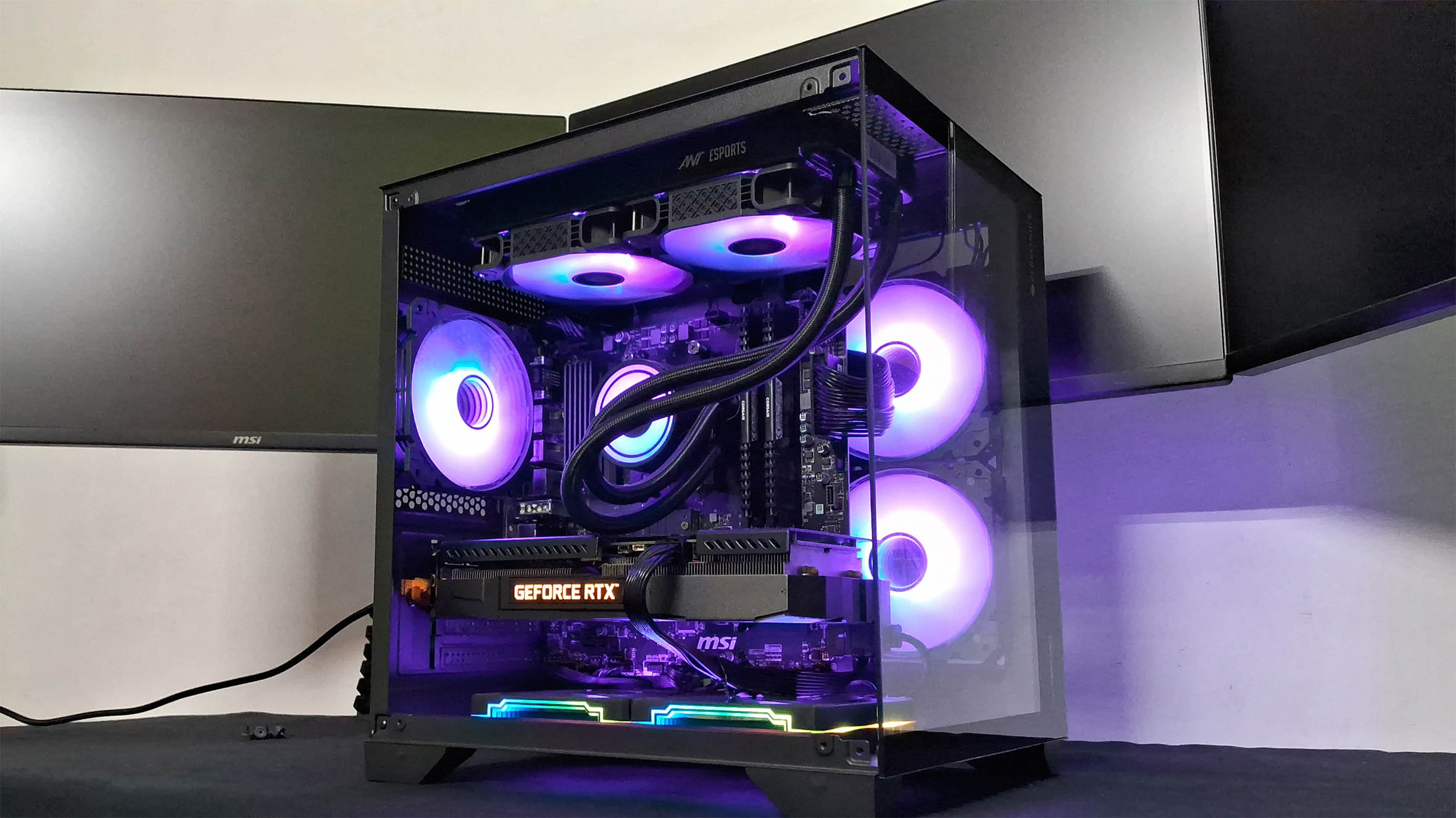 Compact Workstation Rig - View B