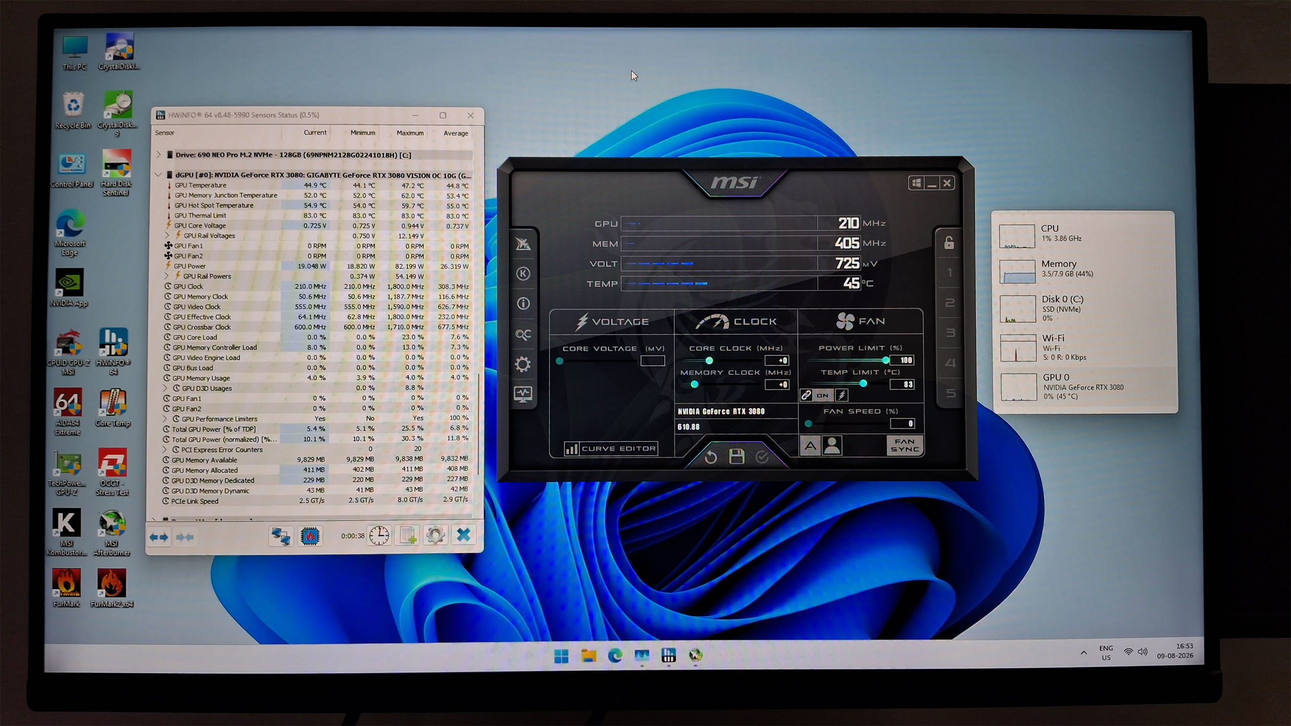 GPU Diagnostics and Thermal Bench - Shot 01