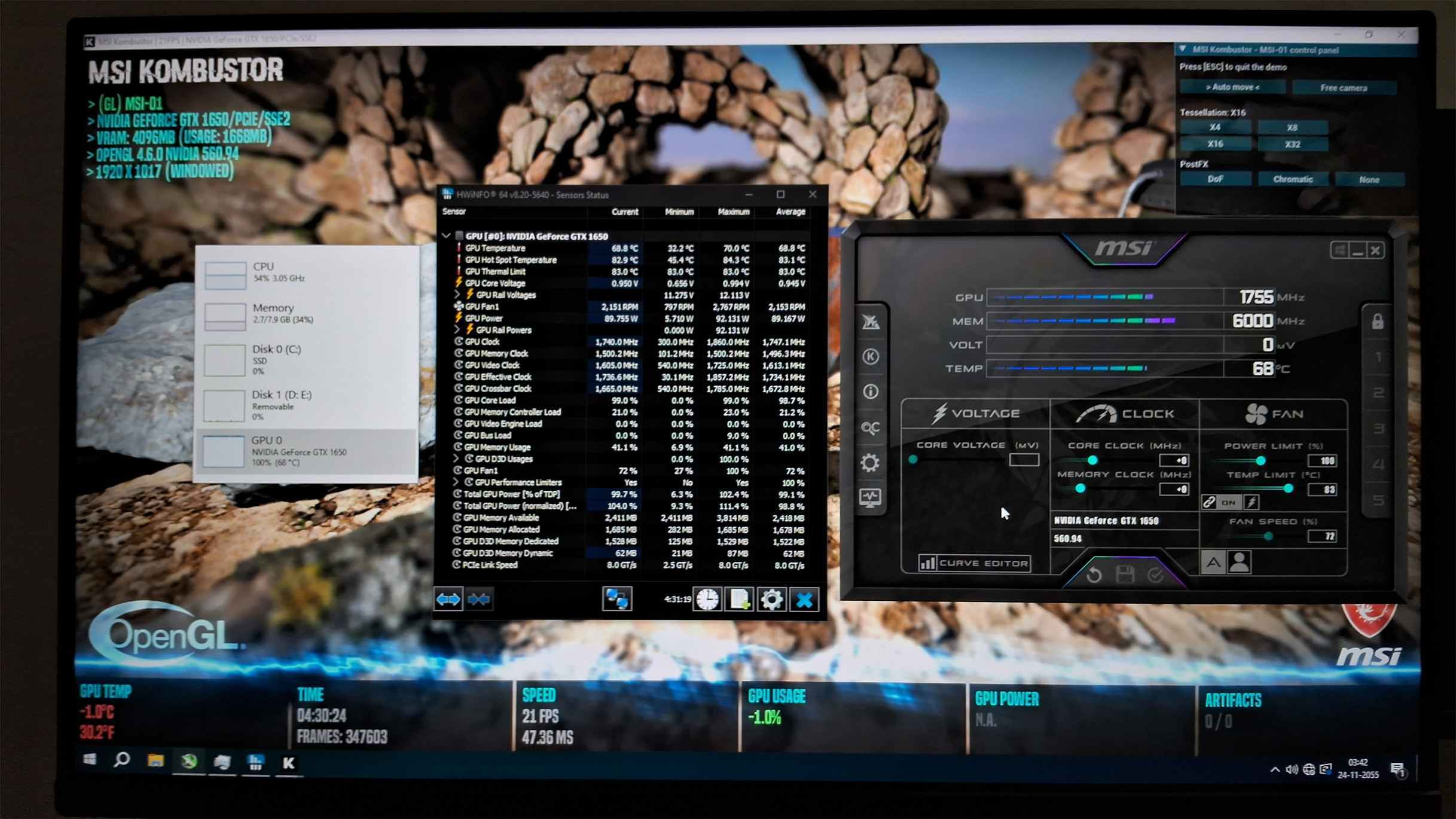 GPU Diagnostics and Thermal Bench - Shot 04